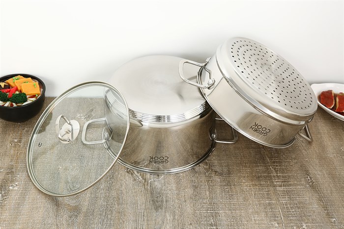 Nồi inox nắp kính 20 cm Elmich Tri-Max 2353733