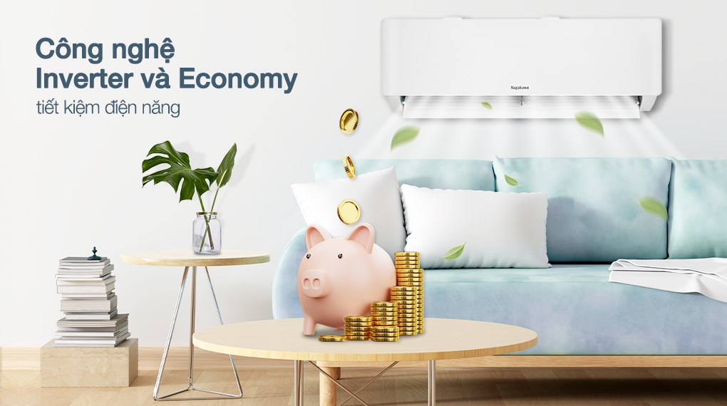 Máy lạnh Sunhouse Inverter 1 HP SHR-AW09IC650